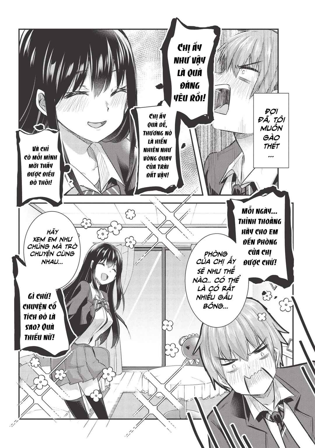 Dokuzetsu Shoujo wa Amanojaku ~Kabegoshi nara Sunao ni Sukitte Ierumon!~ Chapter 9 - Page 17