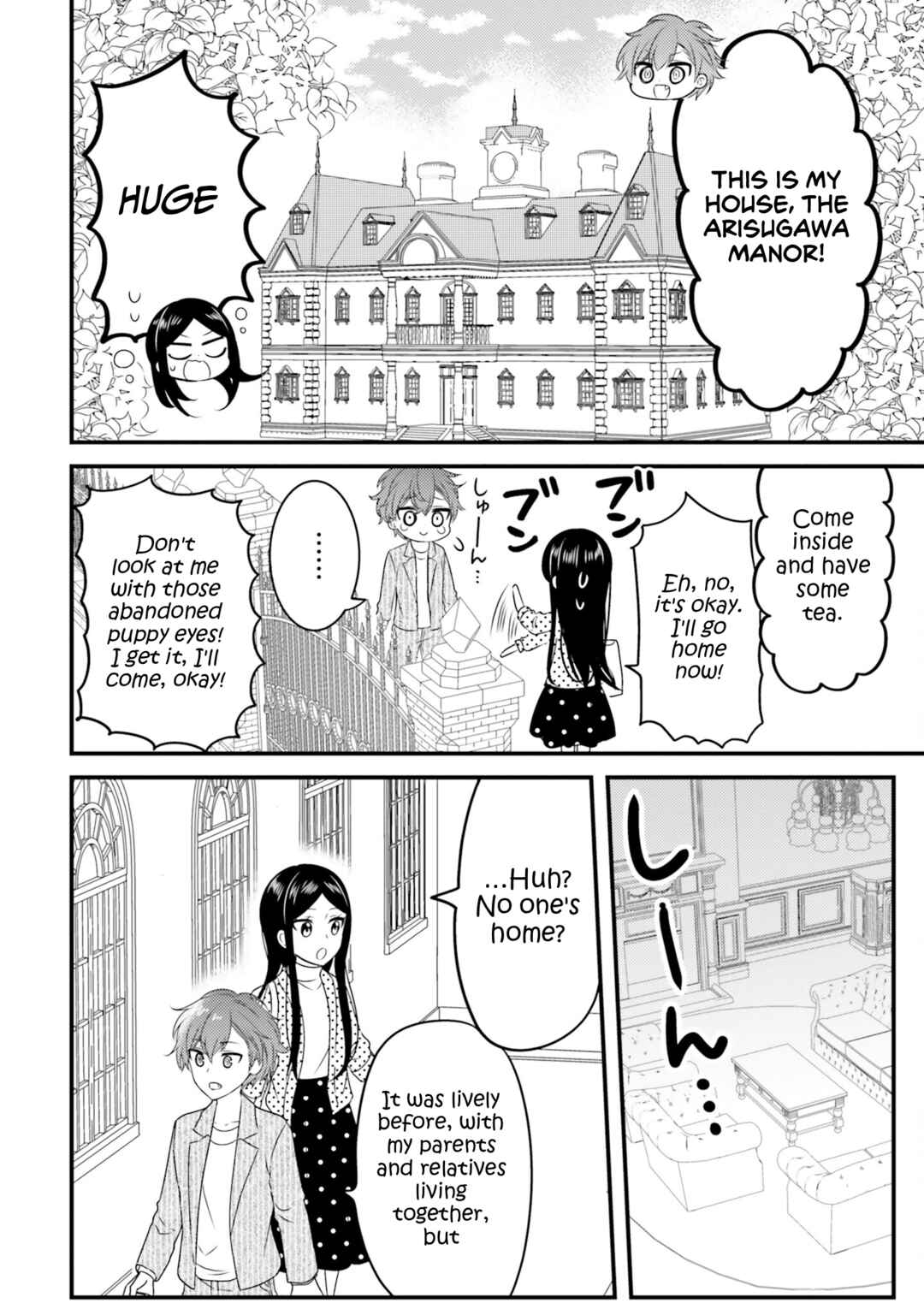 Tekito na Maid no Oneesan & Erasou de Ichizu na Botchan Chapter 35 - Page 6