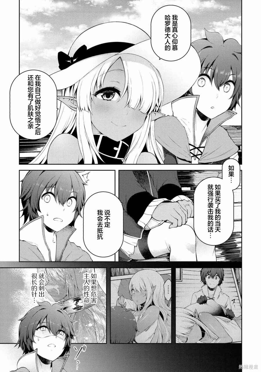 Ie ga Moete Jinsei dou demo Yoku Natta kara, Nokotta Nakenashi no Kane de Dark Elf no Dorei o Katta Chapter 11.4 - Page 13