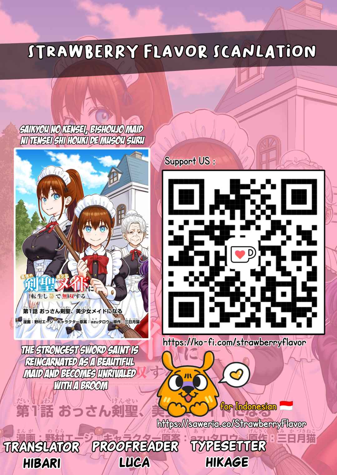Saikyou no Kensei, Bishoujo Maid ni Tensei Shi Houki de Musou Suru Chapter 4 - Page 38