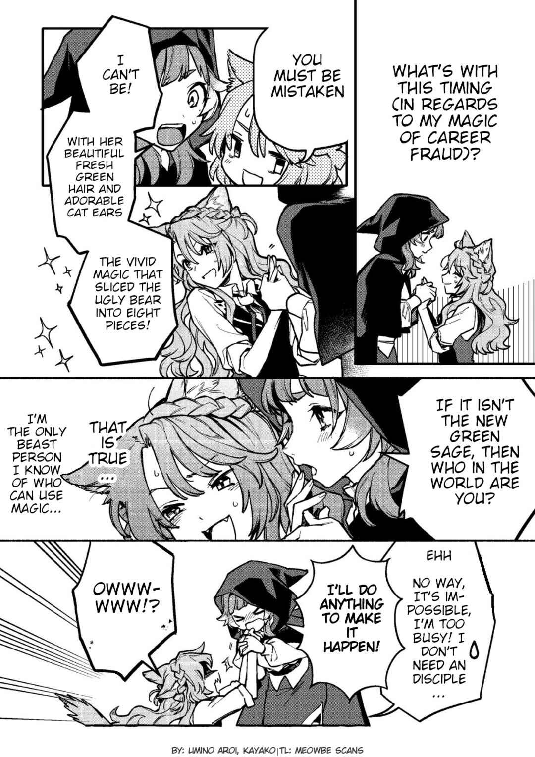 Neko Mahou ga Sekai ni Kakumei Ookosu, Soudesu yo? ~Rettou-shu Nante Iwareru no Nara Kemono Mahou de Ribenji Shimasu!~ Chapter 2.1 - Page 9