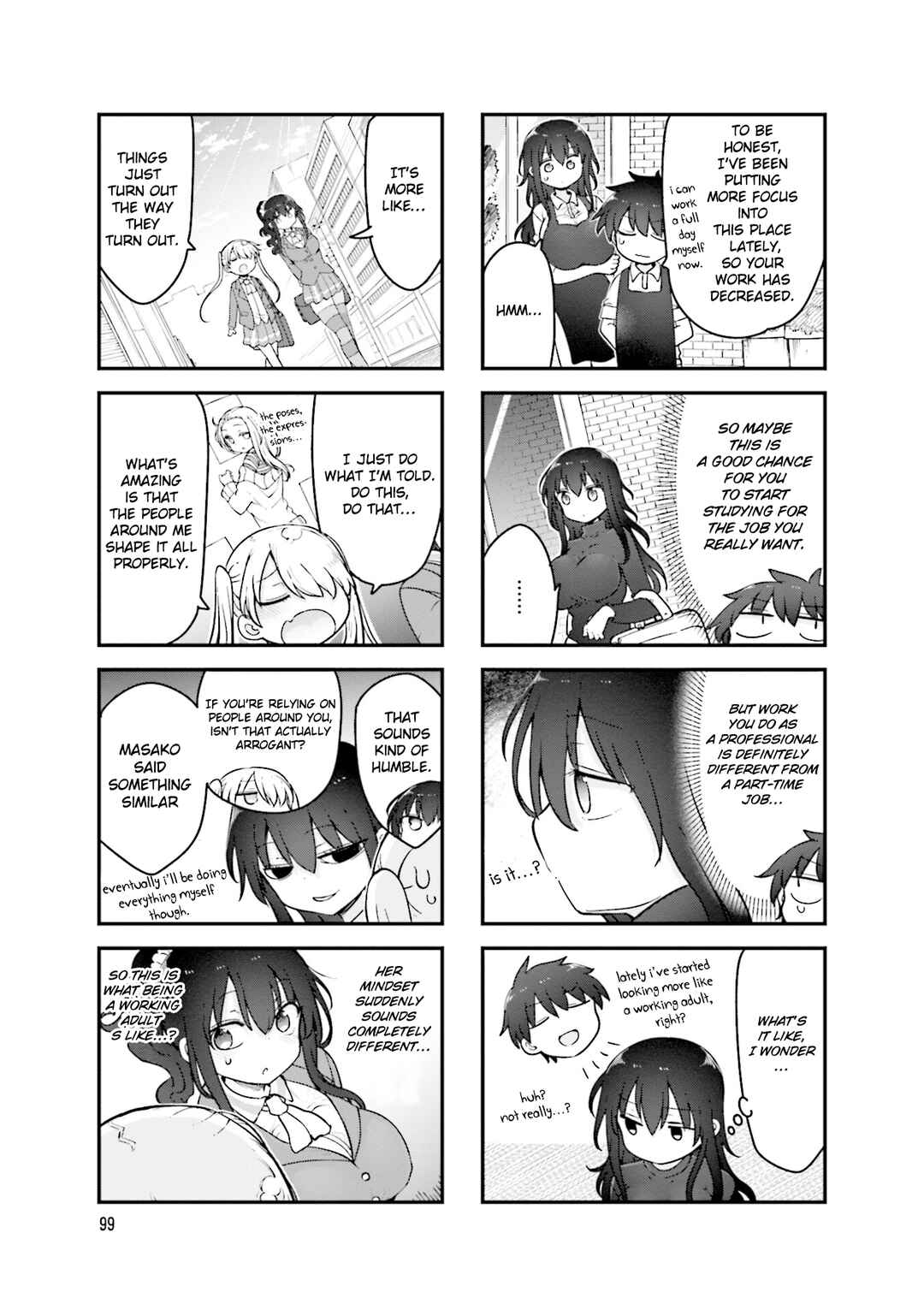 Komori-san wa Kotowarenai! Chapter 161 - Page 4