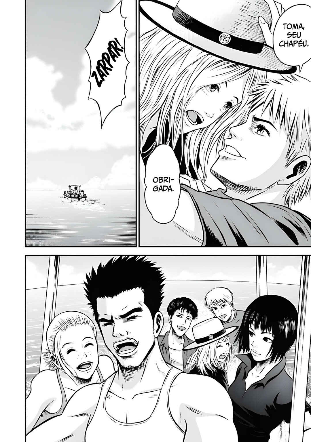 Sangeki Kaiiki: Shark Panic Chapter 1 - Page 12