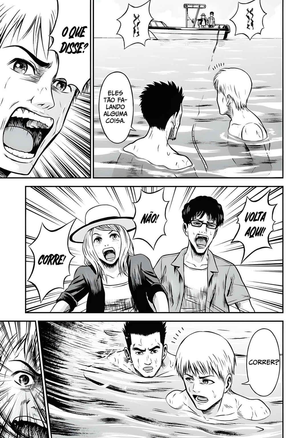 Sangeki Kaiiki: Shark Panic Chapter 1 - Page 33