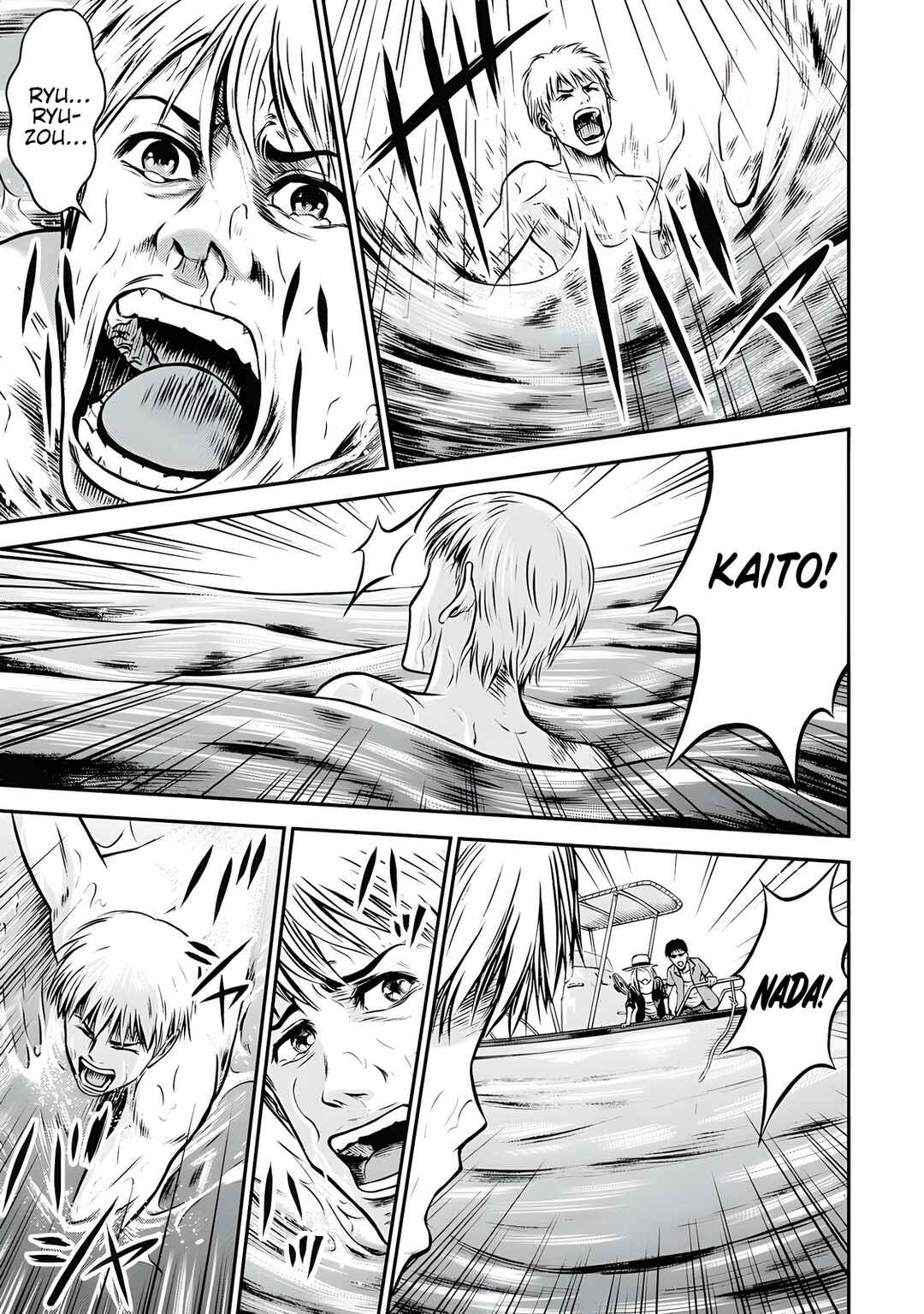 Sangeki Kaiiki: Shark Panic Chapter 1 - Page 38