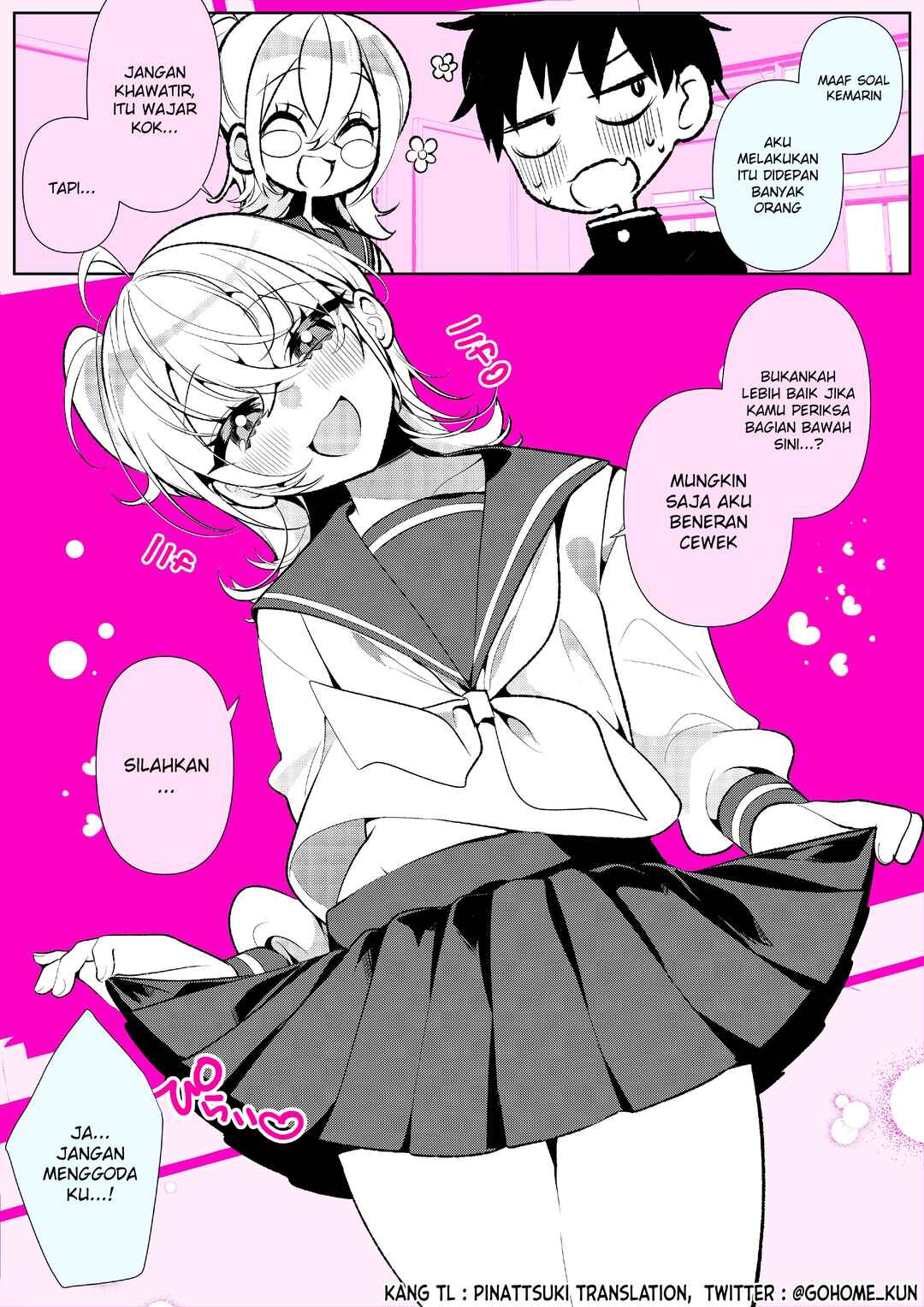 100-nichigo ni Classmate no Seiheki o Kuruwaseru, Otoko no Ko Tenkousei ♡ Chapter 3 - Page 1