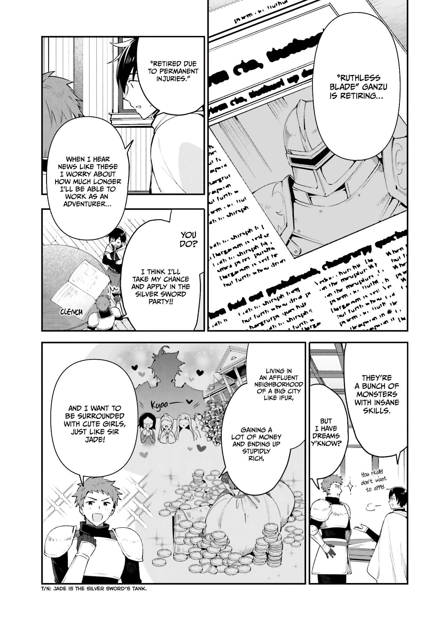 Guild no Uketsukejou Desu ga, Zangyou wa Iya Nanode Boss wo Solo Toubatsu Shiyou to Omoimasu Chapter 2 - Page 6