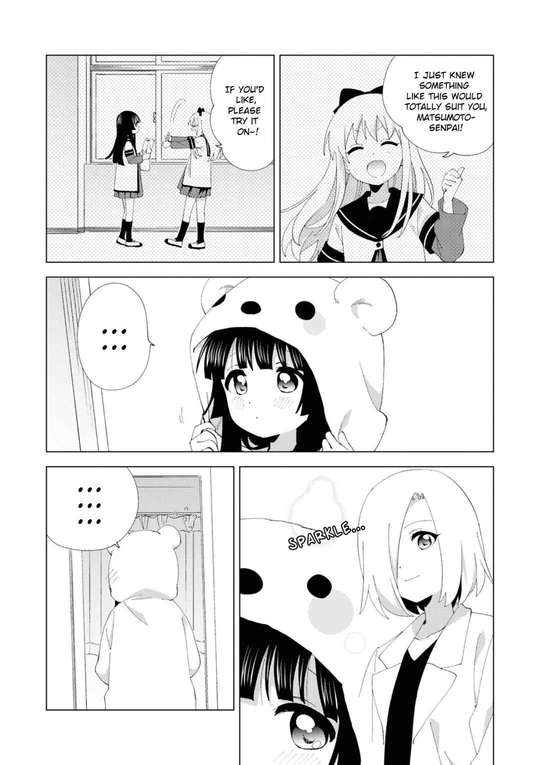 Yuru Yuri Chapter 208.6 - Page 10