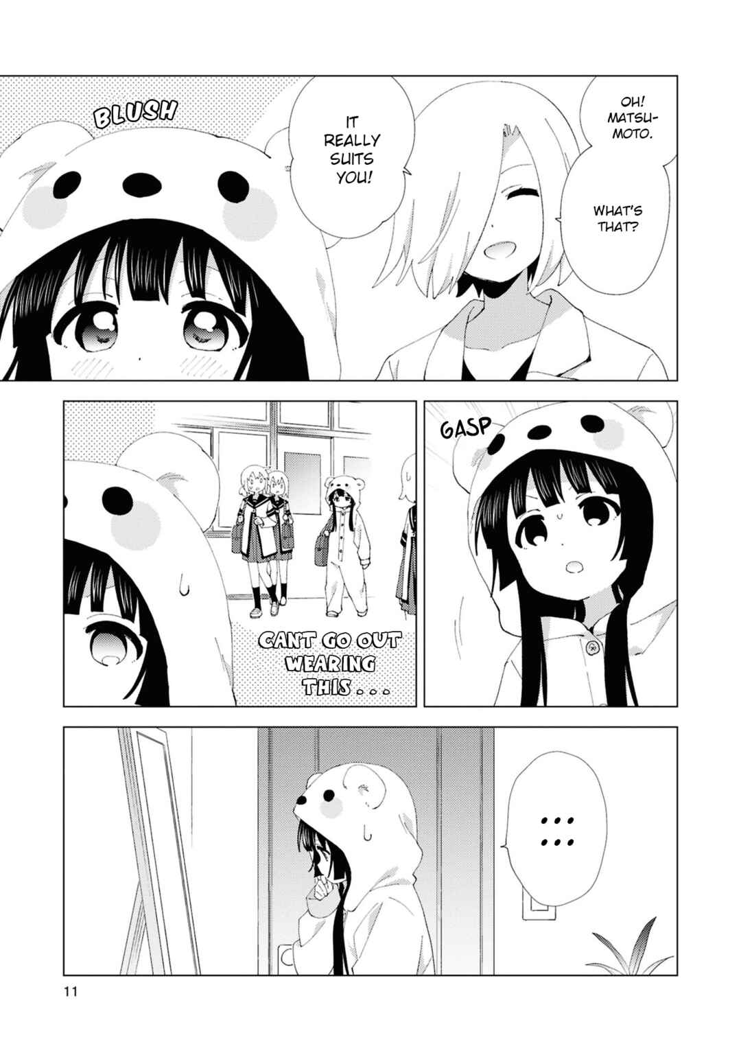 Yuru Yuri Chapter 208.6 - Page 11