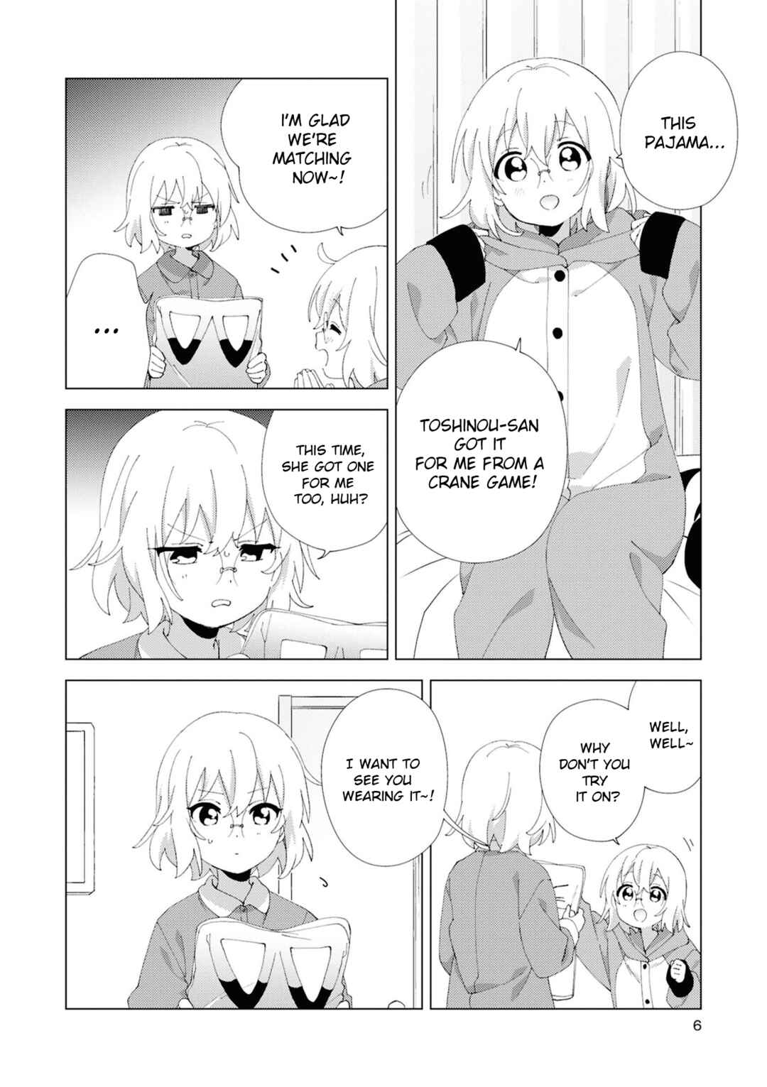 Yuru Yuri Chapter 208.6 - Page 6