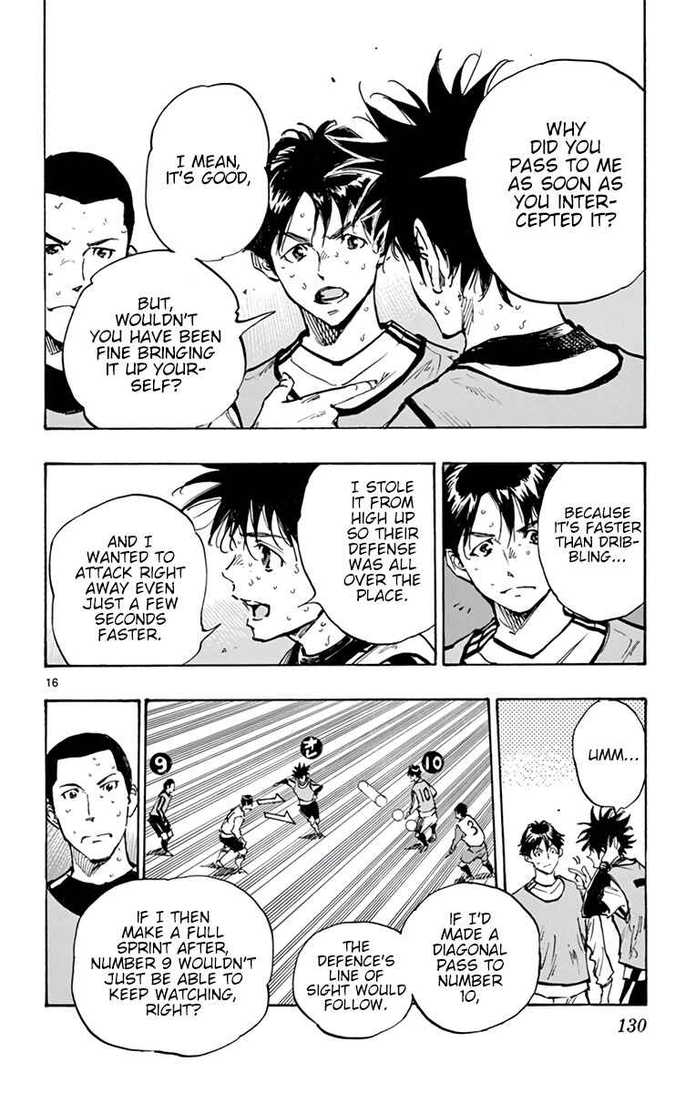 BE BLUES ~Ao ni Nare~ Chapter 306 - Page 15