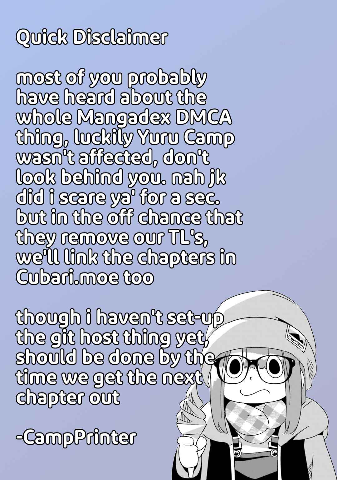 Yuru Camp△ Chapter 90 - Page 1