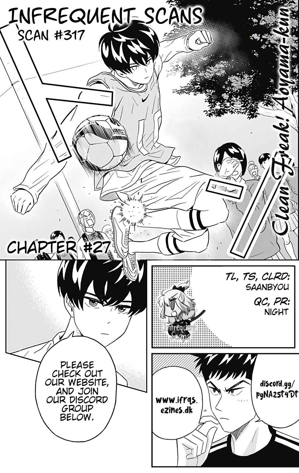 Keppeki Danshi! Aoyama-kun Chapter 27 - Page 21