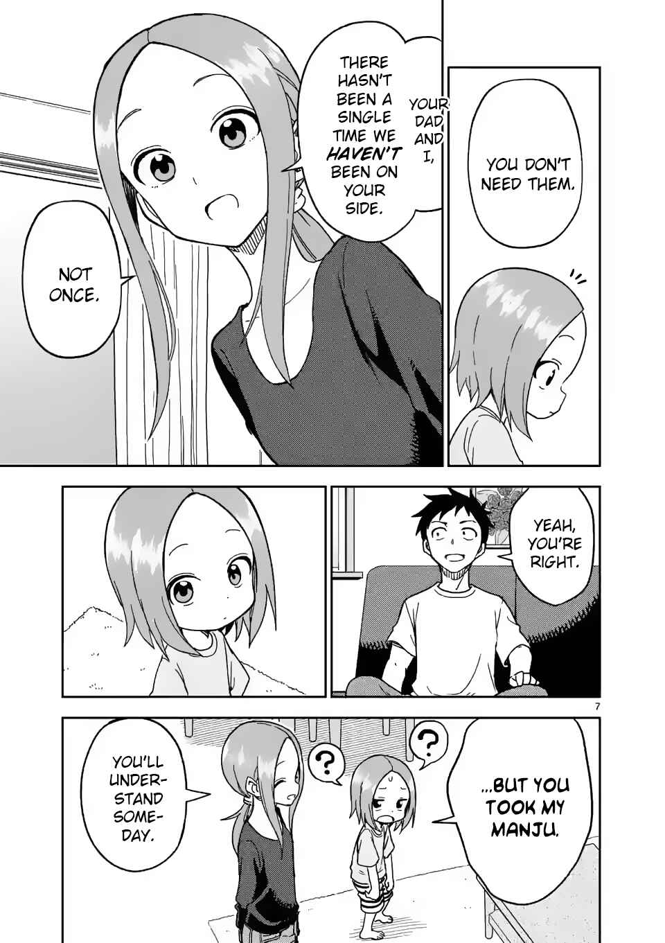 Karakai Jouzu no (Moto) Takagi-san Chapter 187 - Page 7
