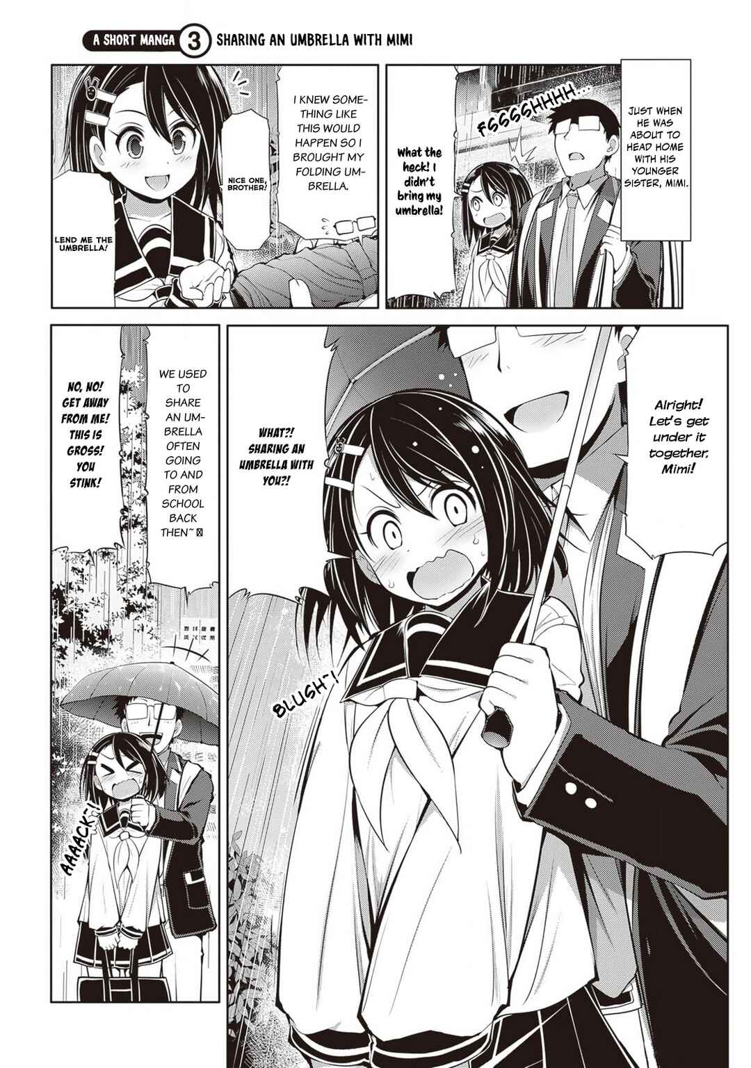 Saegusa-san wa Megane-senpai to Koi wo Egaku Chapter 7.5 - Page 1
