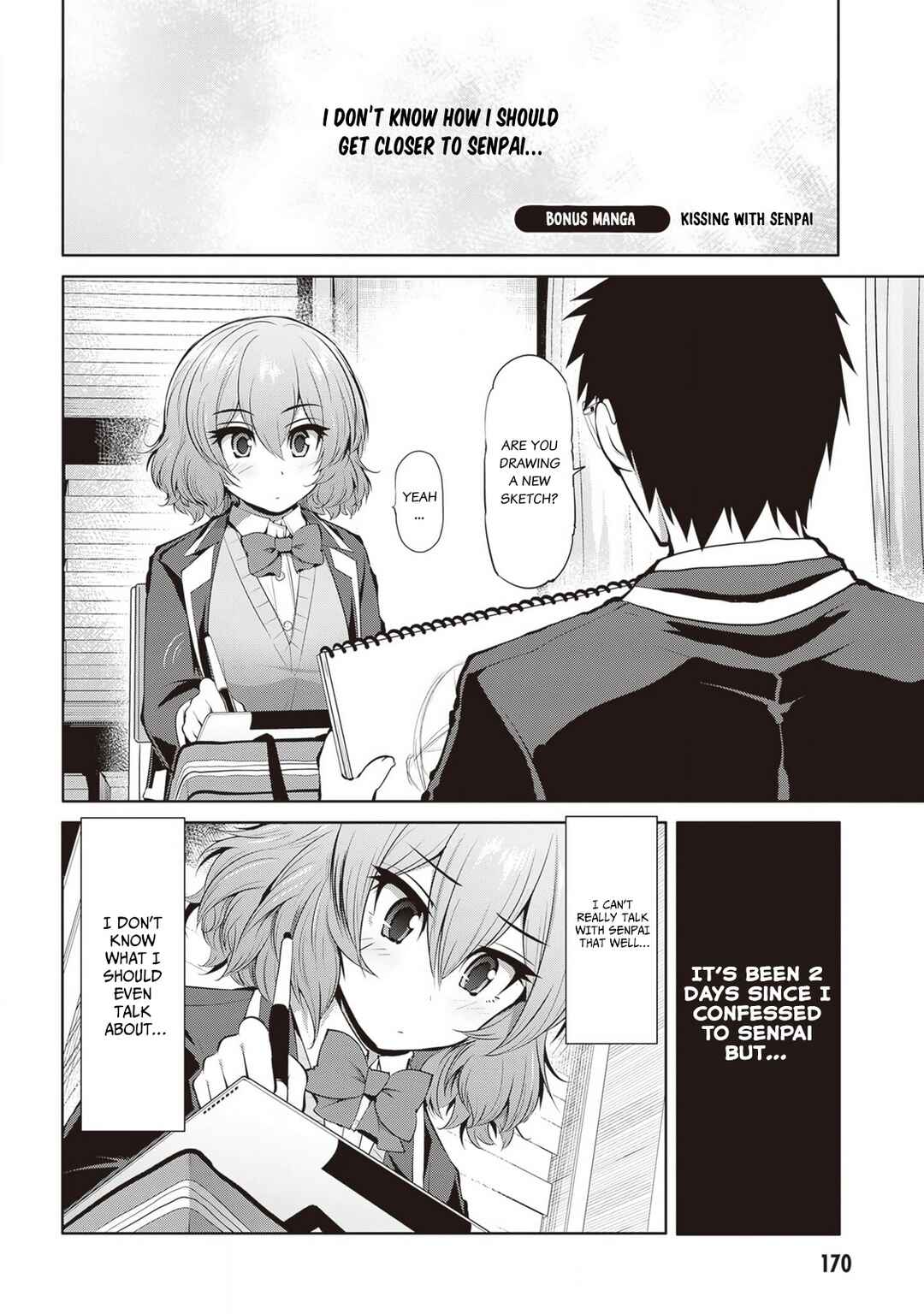 Saegusa-san wa Megane-senpai to Koi wo Egaku Chapter 7.5 - Page 3