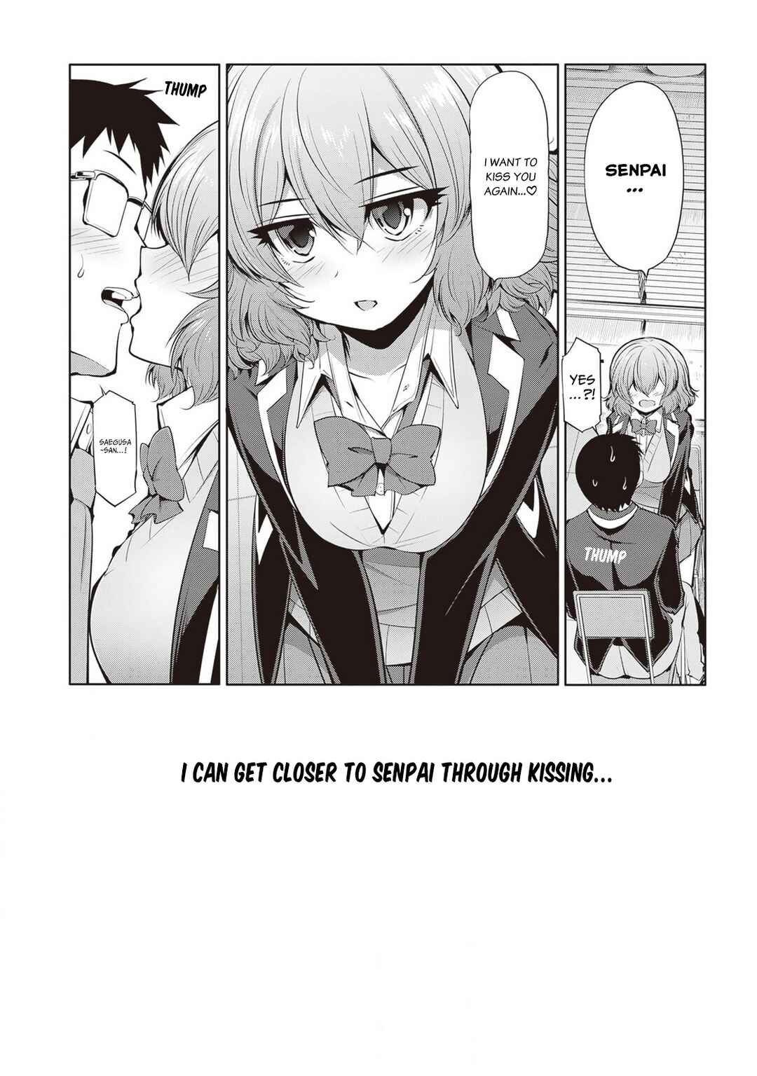 Saegusa-san wa Megane-senpai to Koi wo Egaku Chapter 7.5 - Page 8