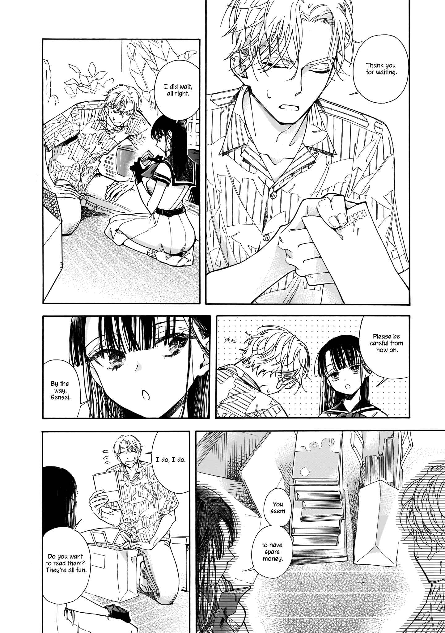 Sensei, Kongetsu Dou Desu ka Chapter 1 - Page 38