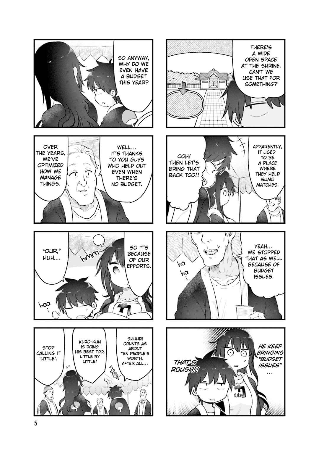 Komori-san wa Kotowarenai! Chapter 137 - Page 8