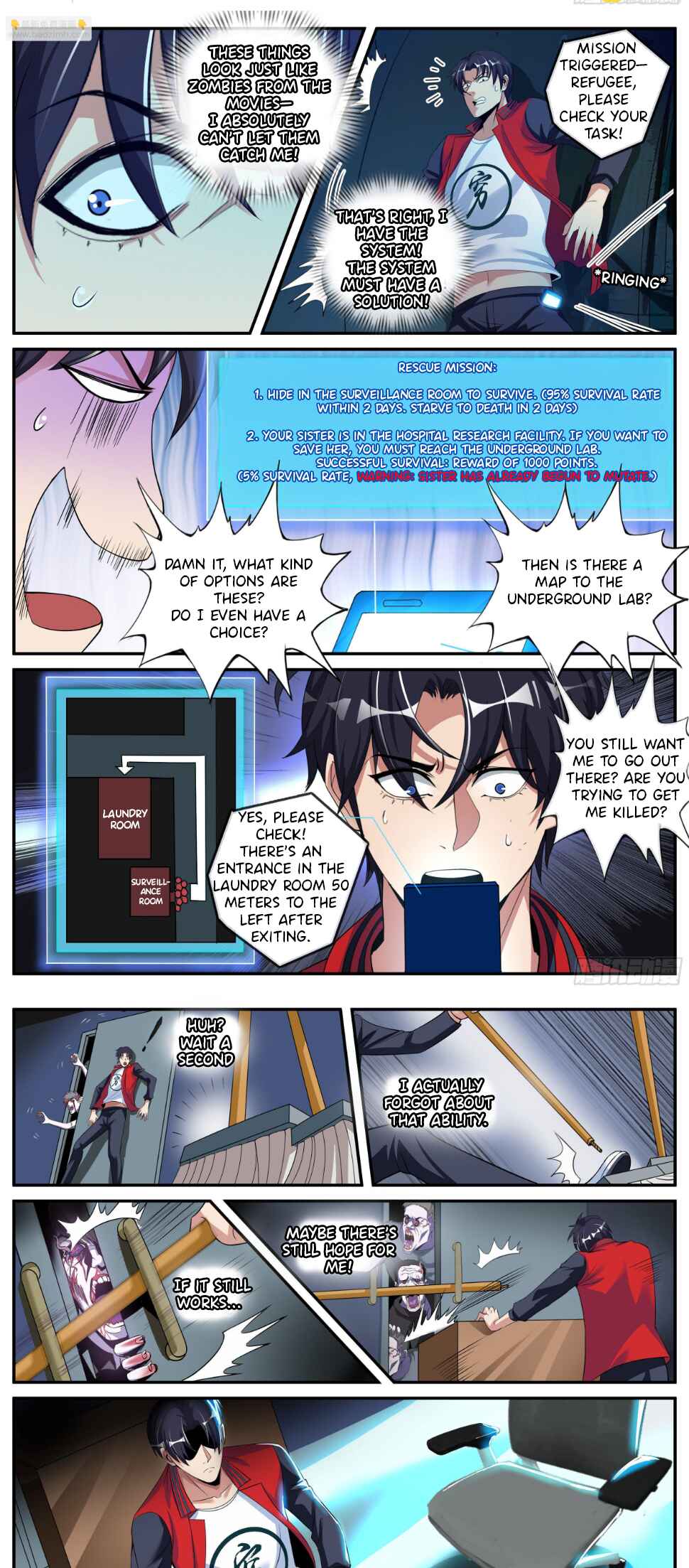 Xìtǒng Sòng Wǒ Bìnànsuǒ Chapter 2 - Page 5