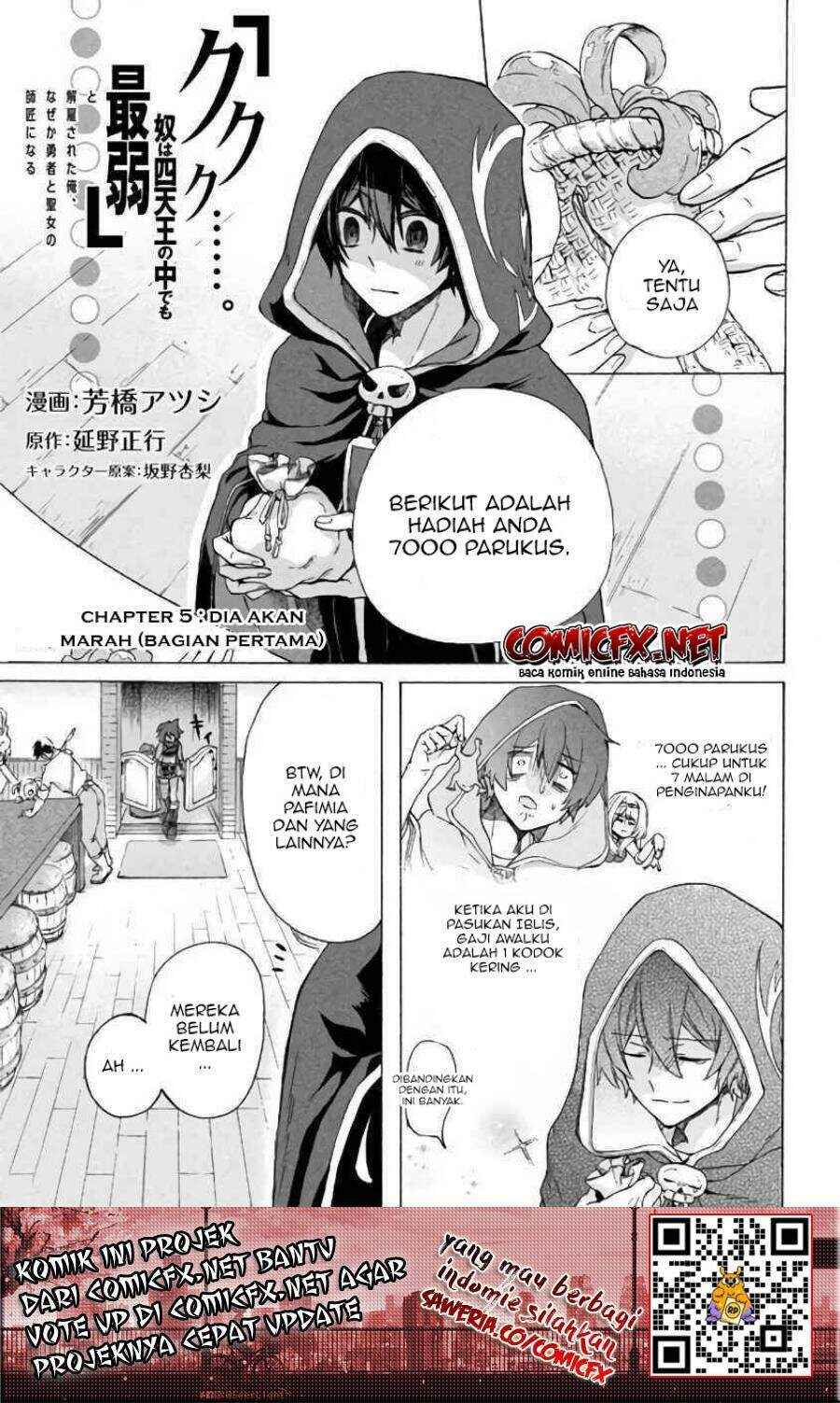 "Kukuku...... Yatsu wa Shiten'nou no Naka Demo Saijaku" to Kaiko sa Reta Ore, Naze ka Yuusha to Seijo no Shishou ni Naru Chapter 5.1 - Page 2