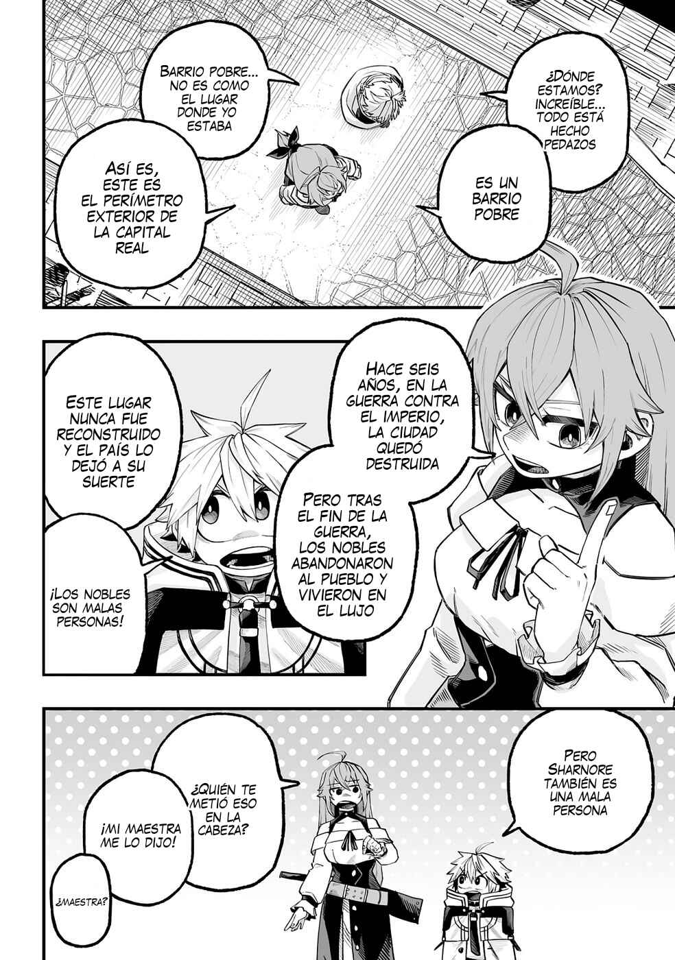 Yoheidan no Itoshigo: Shinikake Koji wa Saikyou Shisho-tachi ni Sodaterareru Chapter 7 - Page 3