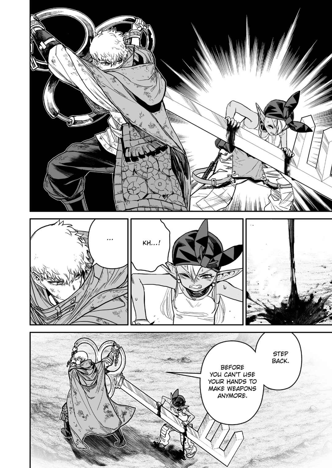 Abandoned: Tsuyosugite Buki ga Kowareru Yuusha to Buki Shokunin no Elf Chapter 21 - Page 8