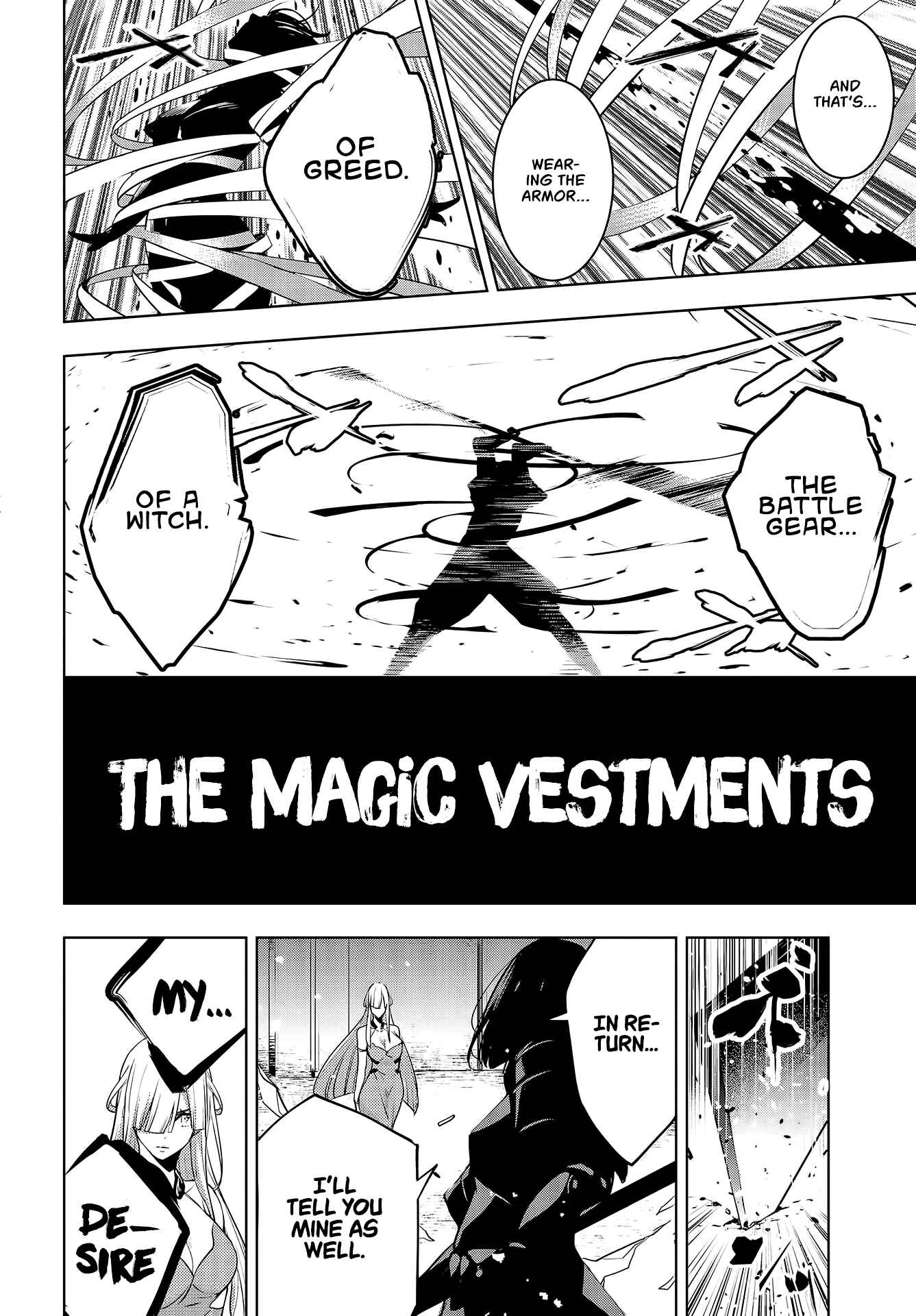 Majo Taisen - 32-nin no Isai no Majo wa Koroshiau Chapter 2 - Page 28