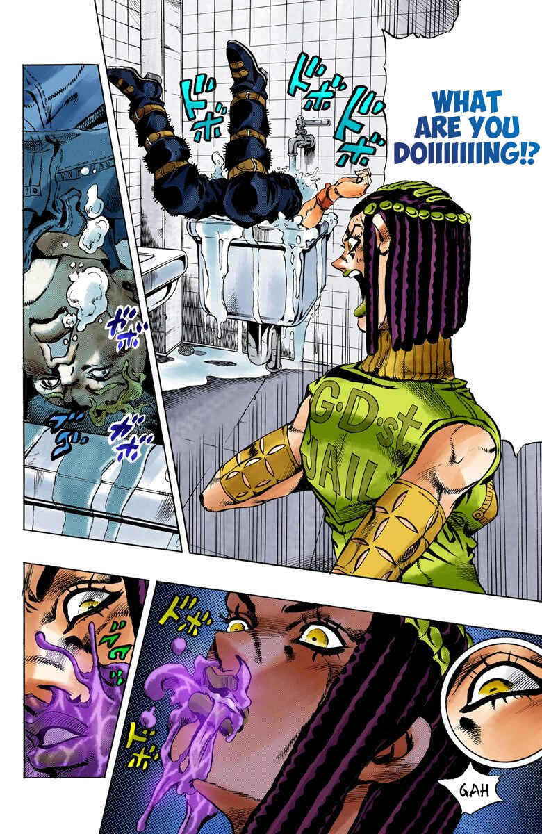 JoJo no Kimyou na Bouken: Part 6 - Stone Ocean Color-ban Chapter 23 - Page 12