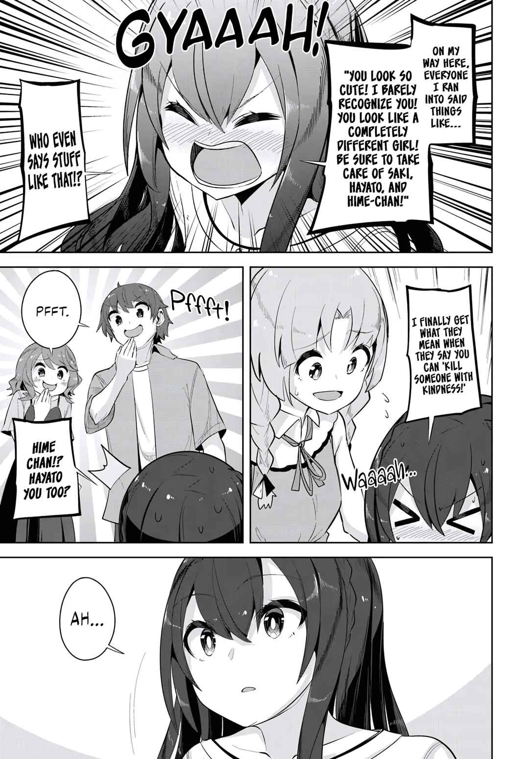 Tenkousaki no Seiso Karen na Bishoujo ga, Mukashi Danshi to Omotte Issho ni Asonda Osananajimi datta Ken Chapter 32 - Page 19
