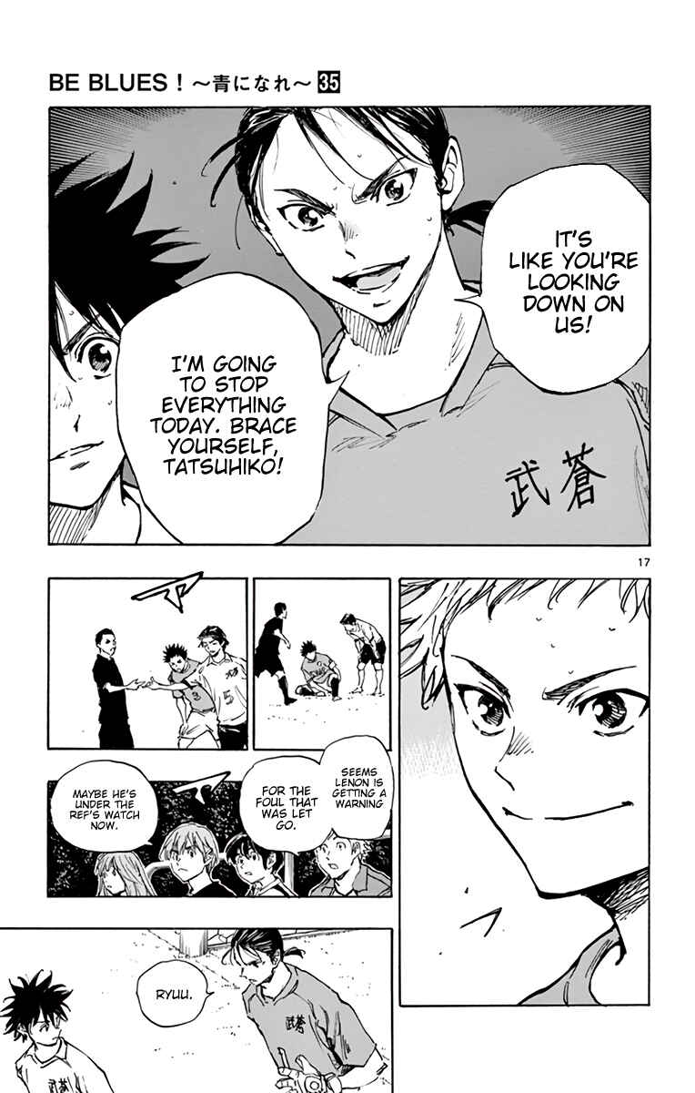 BE BLUES ~Ao ni Nare~ Chapter 341 - Page 17