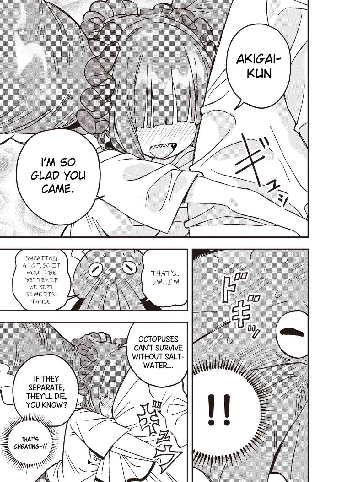 Mizudako-chan kara wa Nigerarenai! Chapter 28 - Page 25