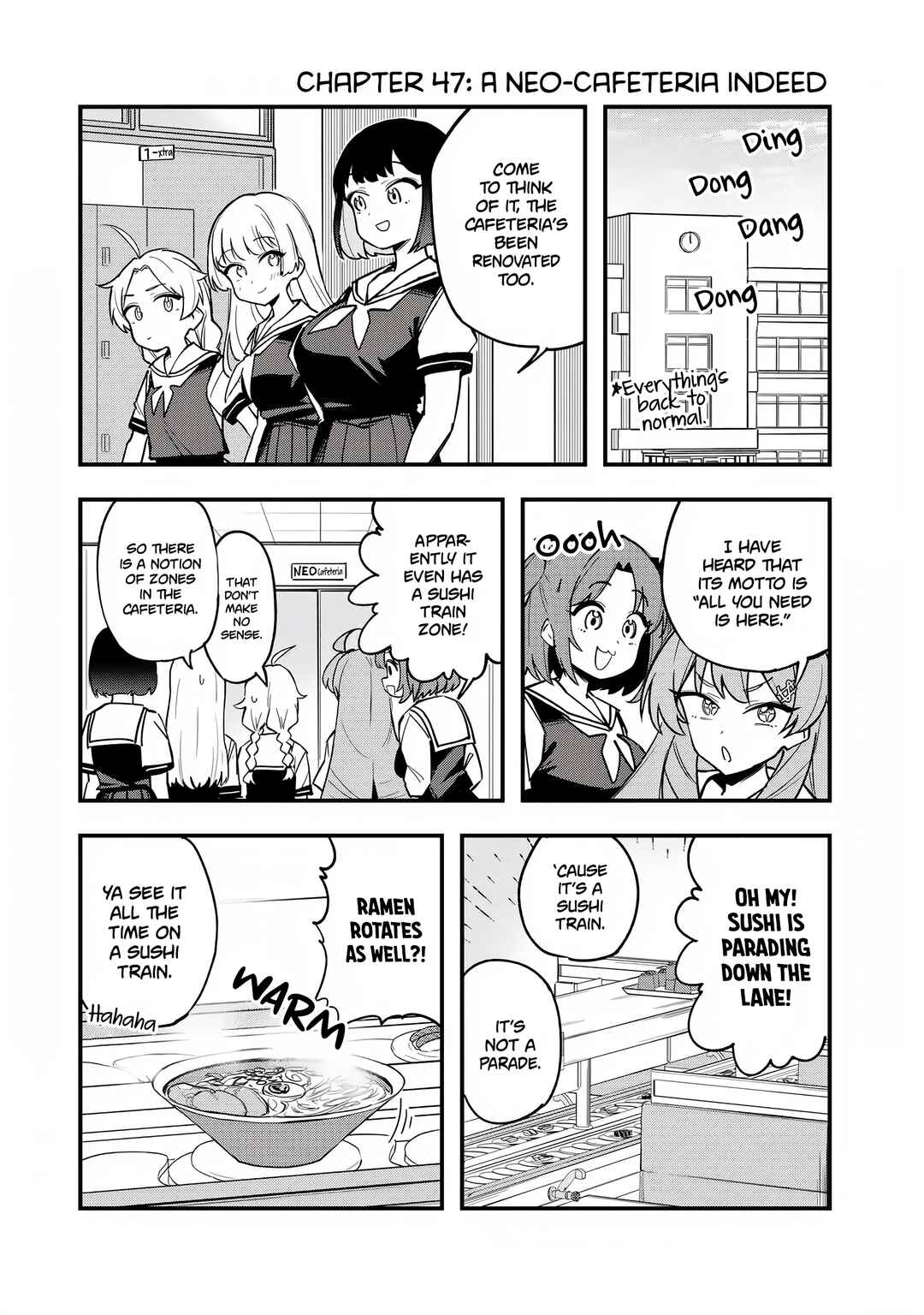 Bakushin Ojou-sama Dou! Chapter 47 - Page 1