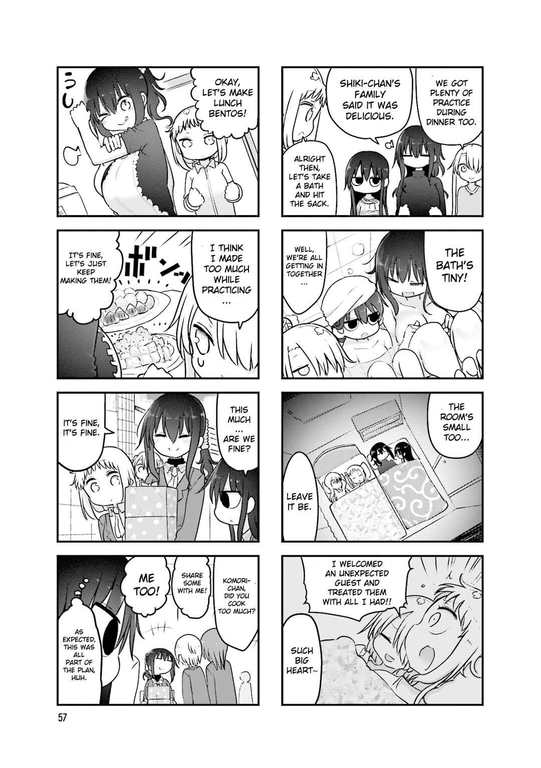 Komori-san wa Kotowarenai! Chapter 90 - Page 8
