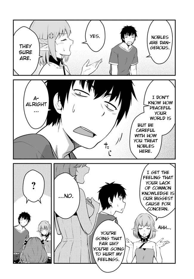 Mezametara Saikyou Soubi to Uchuusen-mochi datta node, Ikkodate Mezashite Youhei to shite Jiyuu ni Ikitai Chapter 16.1 - Page 7