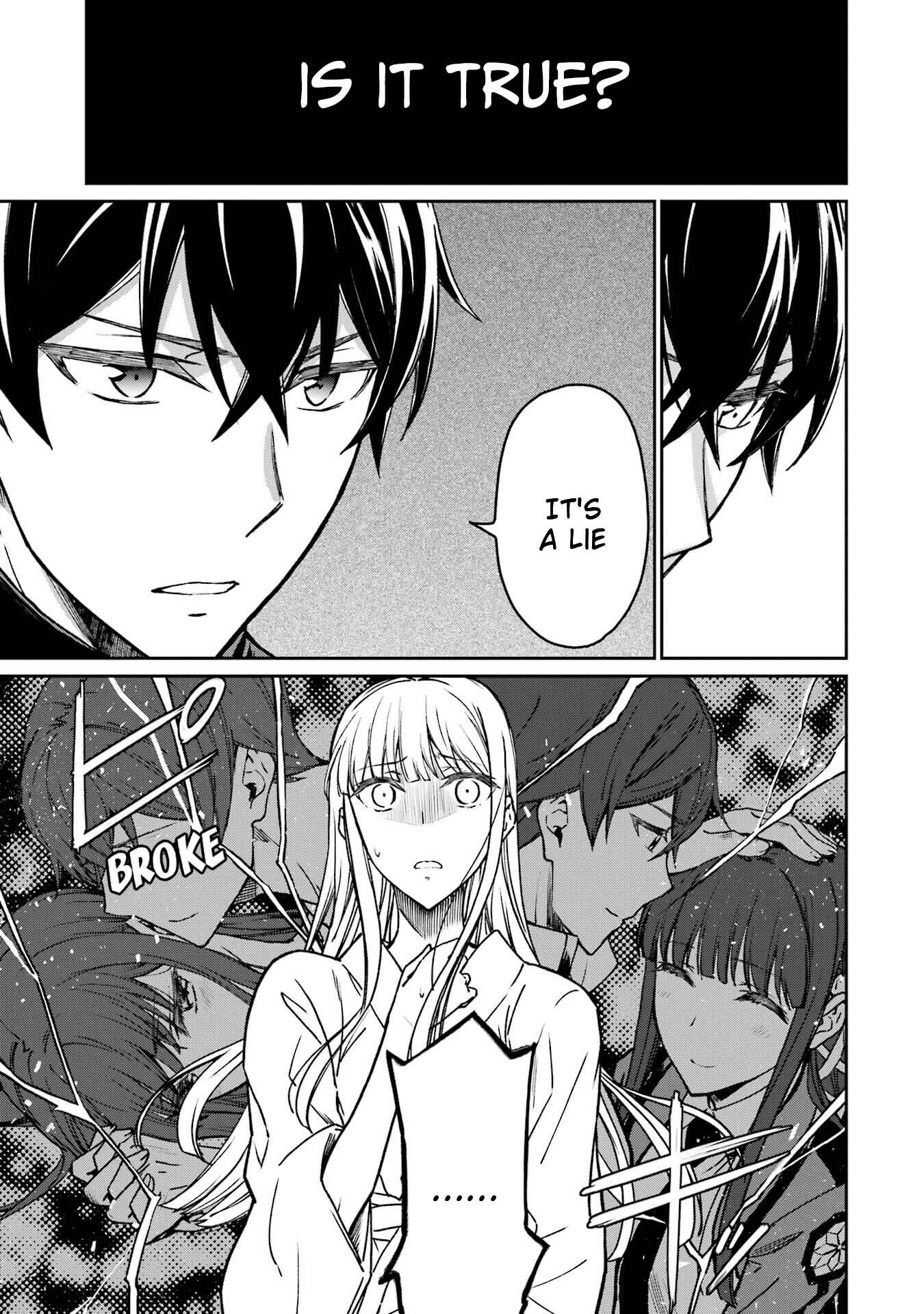 Mahouka Koukou no Rettousei - Yotsuba Keishou-hen Chapter 22 - Page 15