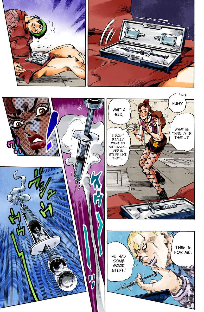 JoJo no Kimyou na Bouken: Part 6 - Stone Ocean Color-ban Chapter 55 - Page 12