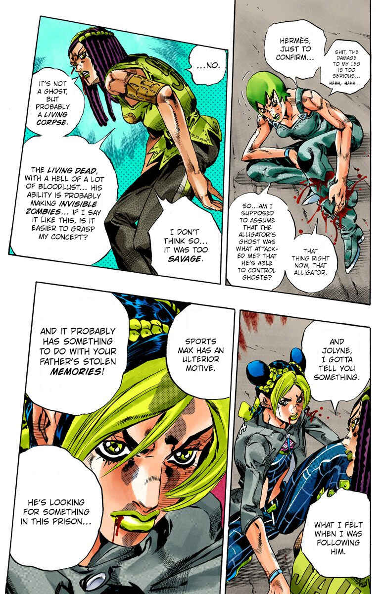 JoJo no Kimyou na Bouken: Part 6 - Stone Ocean Color-ban Chapter 55 - Page 8
