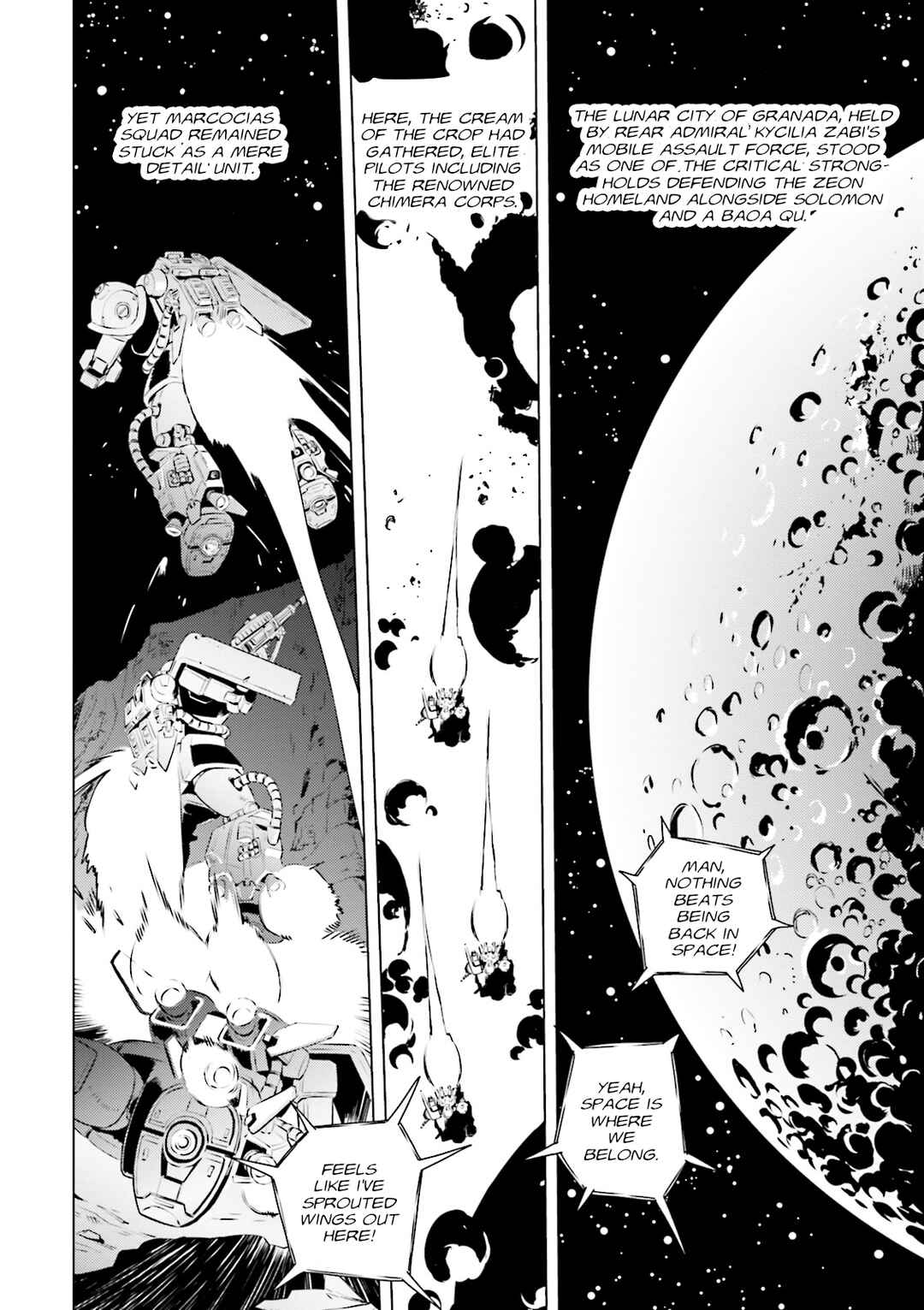 Mobile Suit Gundam Side Story - Missing Link Chapter 9 - Page 12