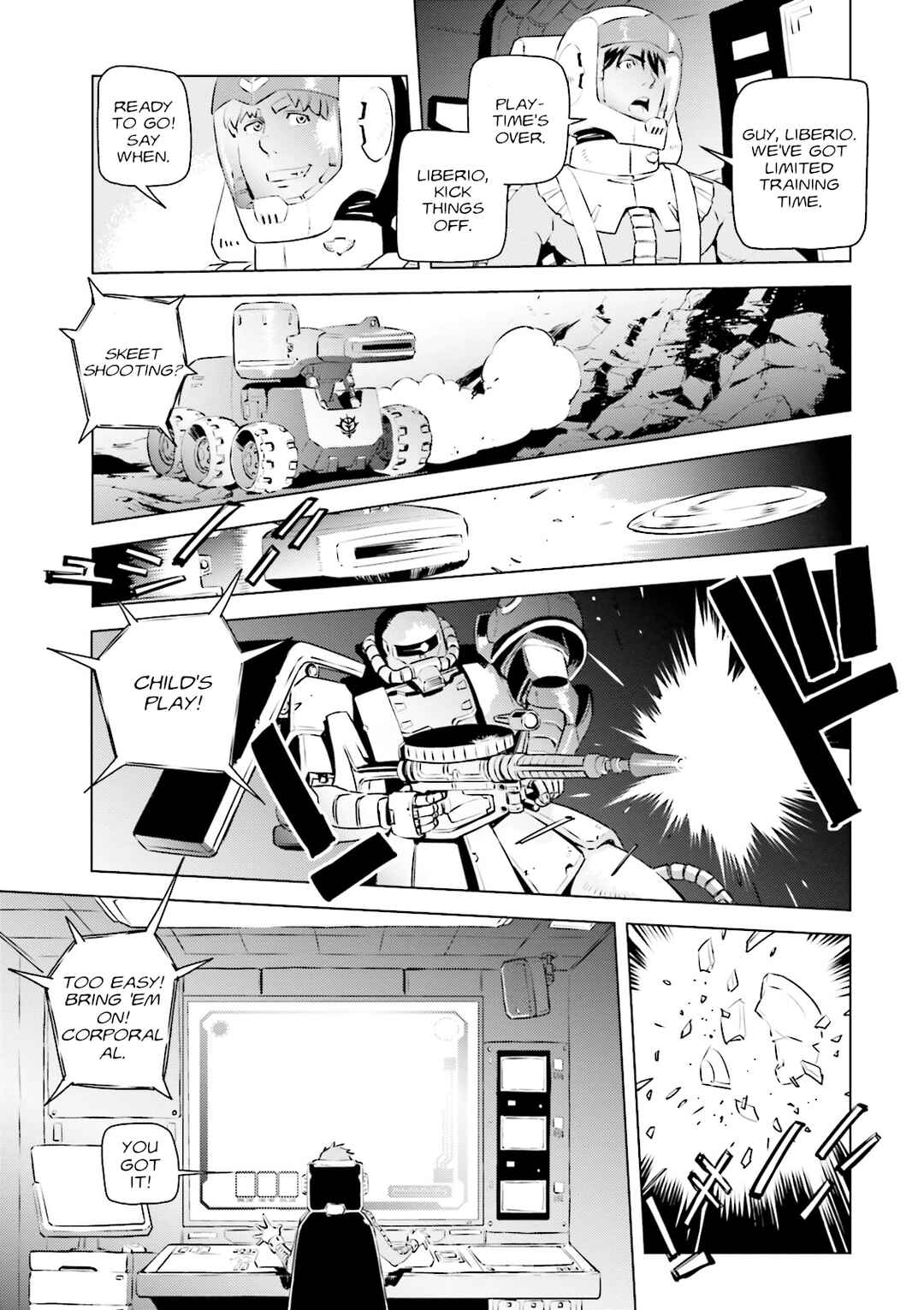 Mobile Suit Gundam Side Story - Missing Link Chapter 9 - Page 13