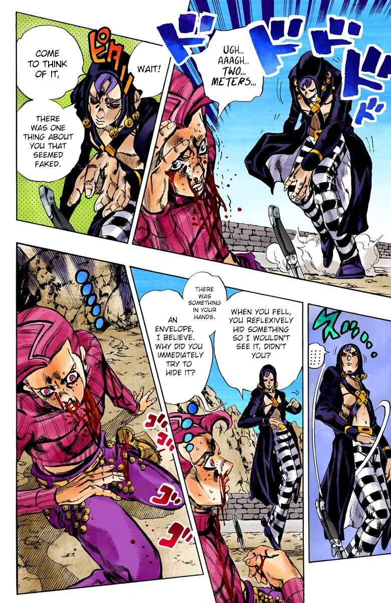 JoJo no Kimyou na Bouken: Part 5 - Ougon no Kaze Color-ban Chapter 104 - Page 11