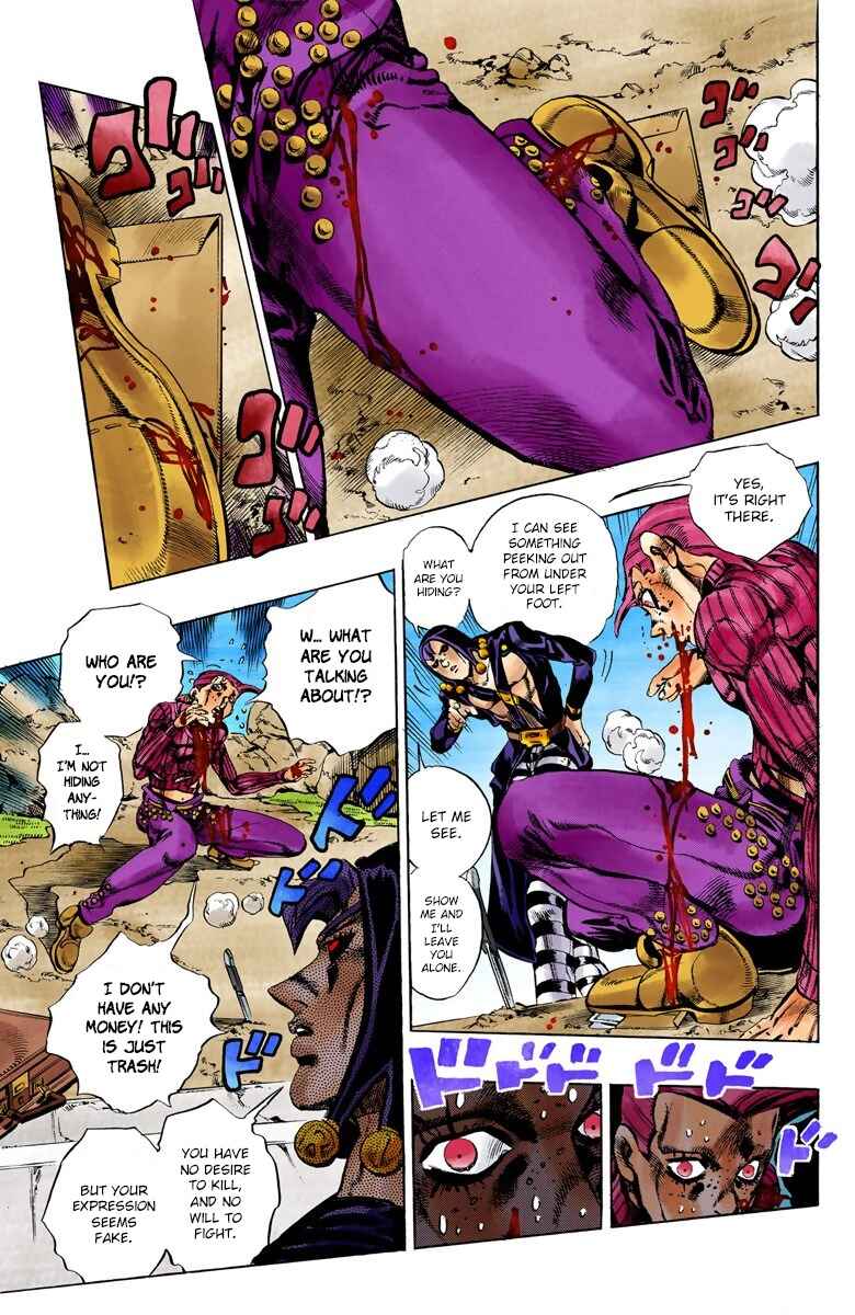 JoJo no Kimyou na Bouken: Part 5 - Ougon no Kaze Color-ban Chapter 104 - Page 12