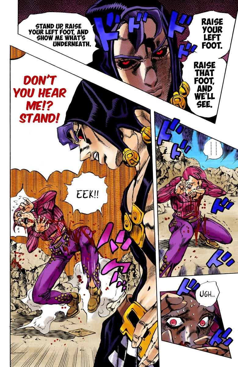 JoJo no Kimyou na Bouken: Part 5 - Ougon no Kaze Color-ban Chapter 104 - Page 13