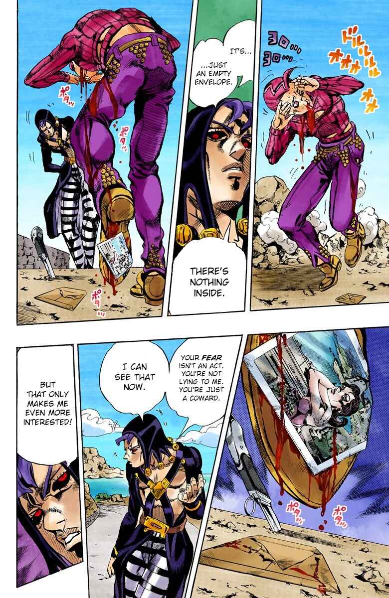 JoJo no Kimyou na Bouken: Part 5 - Ougon no Kaze Color-ban Chapter 104 - Page 15