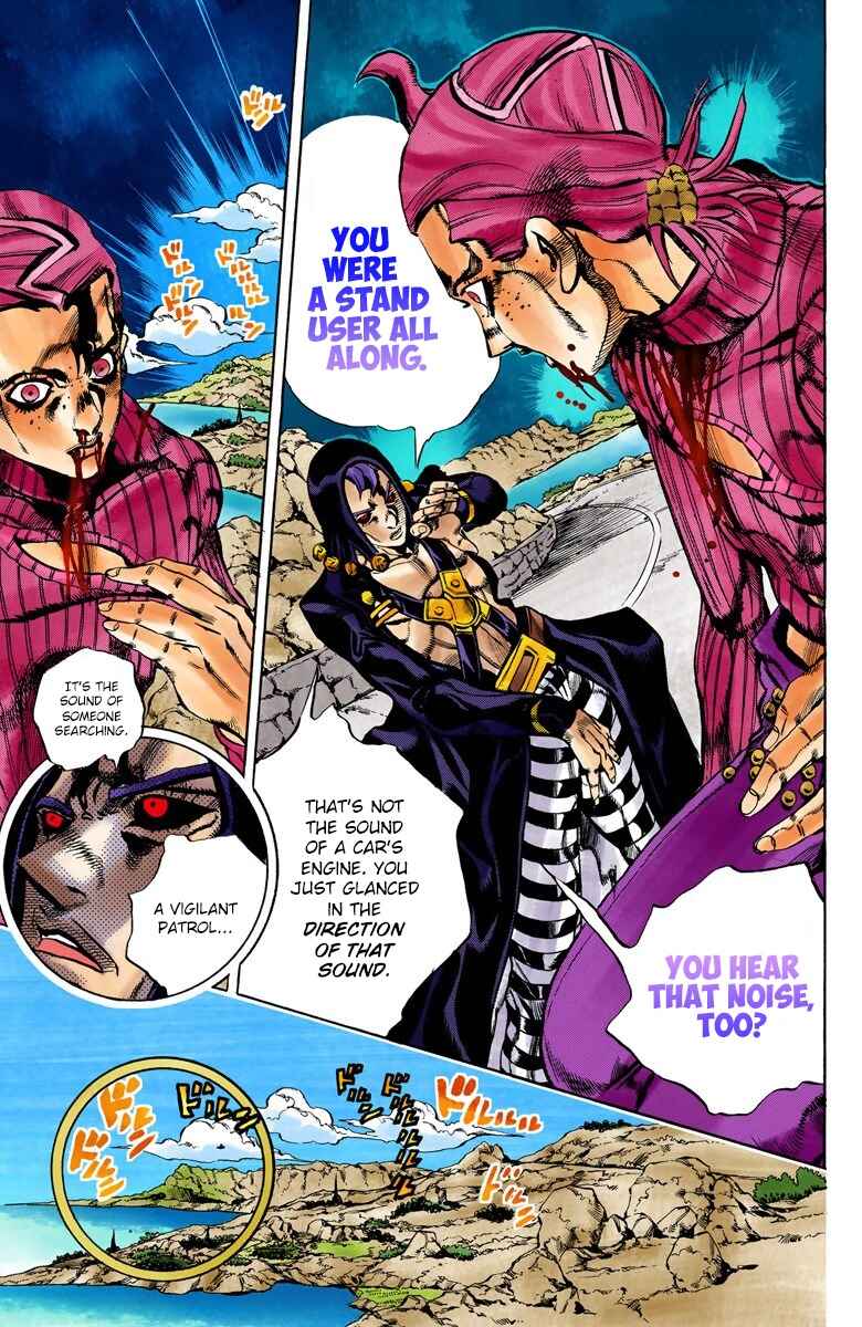 JoJo no Kimyou na Bouken: Part 5 - Ougon no Kaze Color-ban Chapter 104 - Page 16