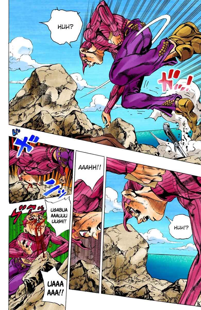 JoJo no Kimyou na Bouken: Part 5 - Ougon no Kaze Color-ban Chapter 104 - Page 7