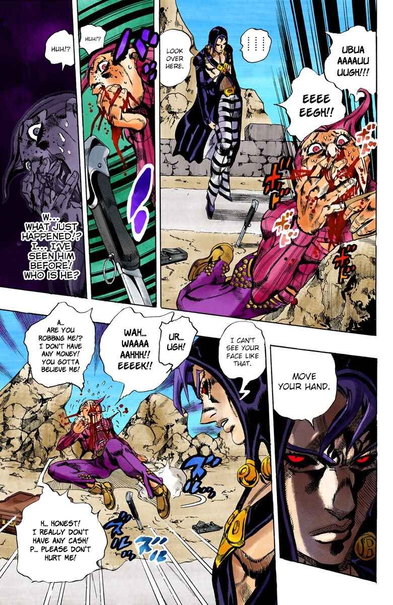 JoJo no Kimyou na Bouken: Part 5 - Ougon no Kaze Color-ban Chapter 104 - Page 8