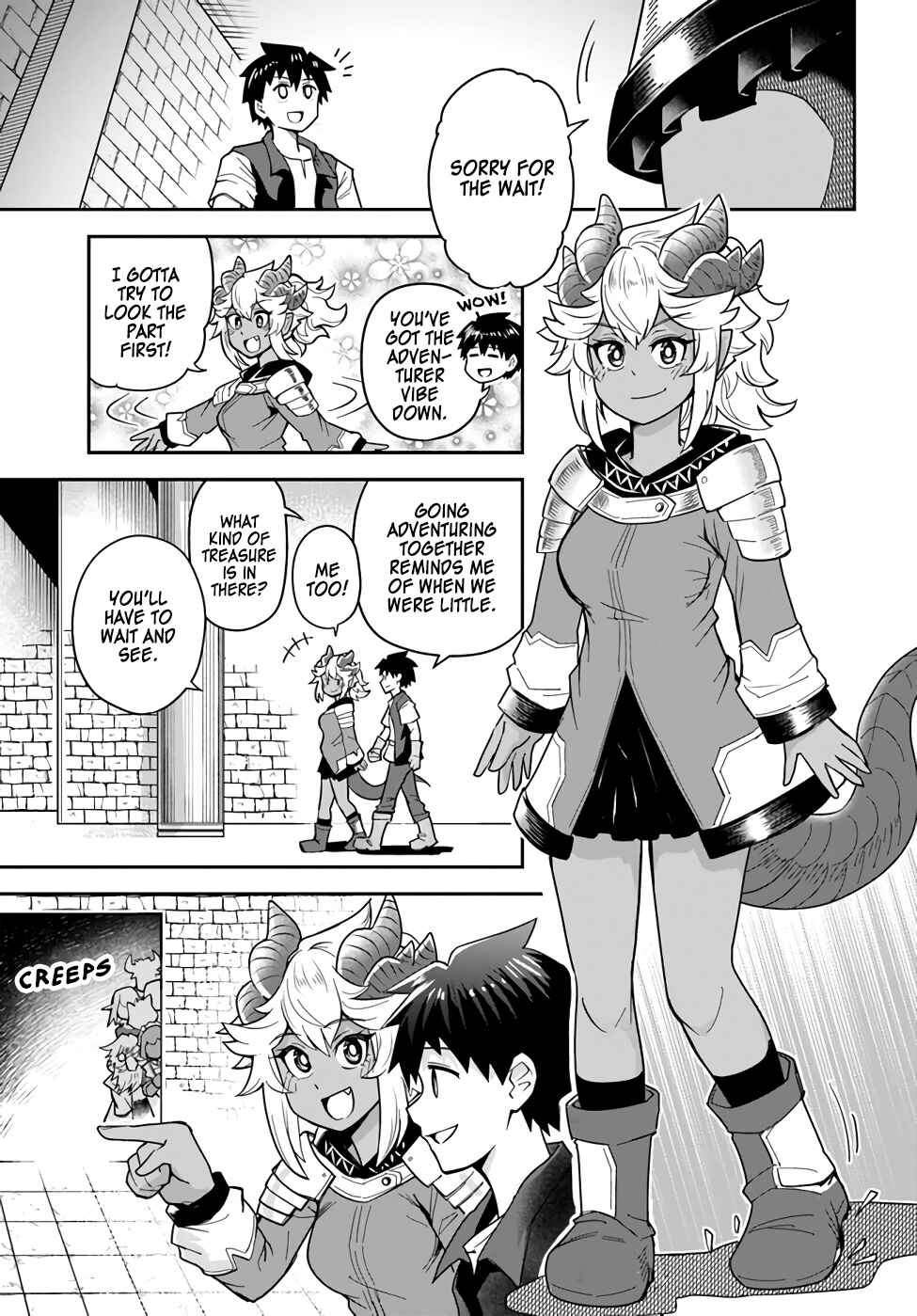 Dungeon no Osananajimi Chapter 33.1 - Page 3