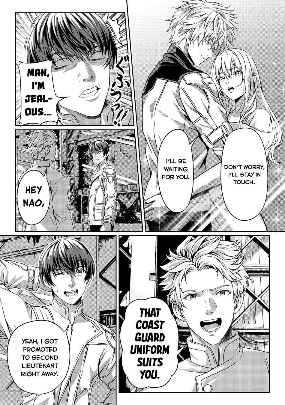 "Koko wa Makasete Saki ni Ike!" o Shitai Shinitagari no Nozomanu Uchuu Gekokujou @COMIC Chapter 2 - Page 14