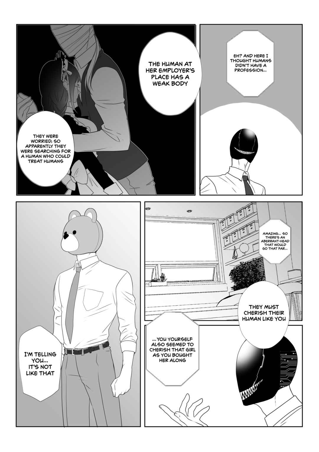 Igyou Atama-san to Ningen-chan (Pre-Serialization) Chapter 7 - Page 6